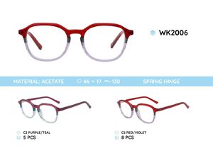 Acetate plastic frames for kids WK2006
