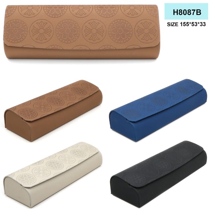 Sunglasses and eyeglasses hard shell case H8087B