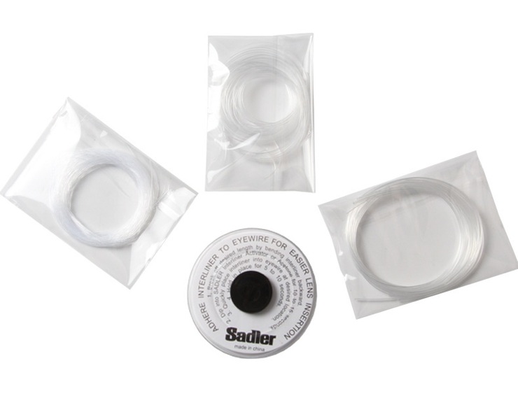 Лески для полуободковых оправ и очков