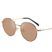 Очки металлические фотохромные с защитой от синего света 9611-GT