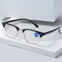 Metal eyeglasses for reading YB5208 Blue ray cut, diopters from +1.00 to +4.00, PD62-64