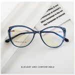 TR90 plastic frame or glasses with blue light protection, with spring hinges FA87012