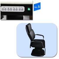 Рабочее место офтальмолога, комбинированный стол + кресло CS-700/CS-700B, столешница 960*470 мм 