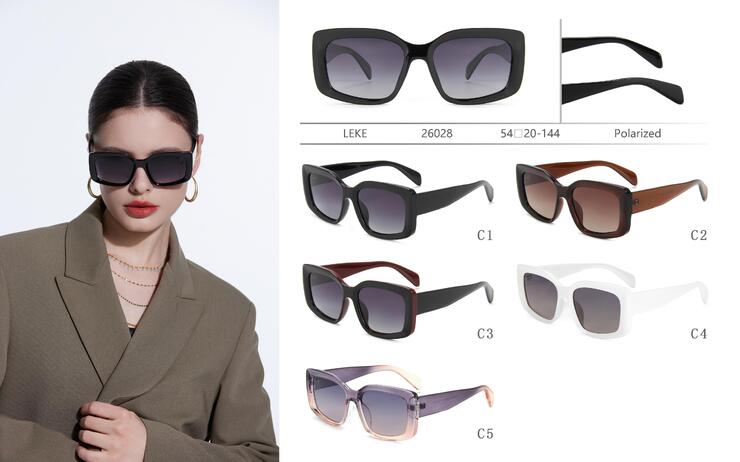 Polarized plastic sunglasses Leke LK26028
