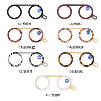 Metal eyeglasses for reading with a case, Blue ray cut, diopters from +2.50, PD62-64, KY818