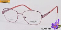 Metal eyeglass frame, material steel Allmilmo AL7088