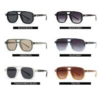 Plastic retro sunglasses with anti-blue light protection Elit 6090-EL