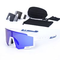 Safety shockproof sports goggles+3 caps 0923-1