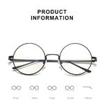 Металлические очки с защитой от синего света Blue Block FENQI F8631