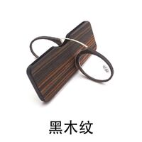 Очки-пенсне пластиковые для чтения с футляром 6009-木纹, диоптрии от +1.00 до +3.50, РМЦ=62-64