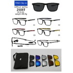 Оправа El Dorado с комплектом поляризационных солнцезащитных насадок (клипон) на магните 2508T (5 штук)