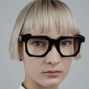 Plastic glasses with blue light protection for women 6114-PN