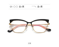 Metal blue blocker frames for glasses 3049