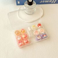 Soft contact lens kit with 6 containers B-21DIY6款六副装