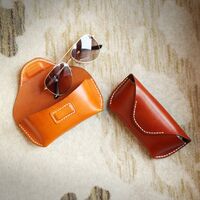 Футляр-чехол из натуральной кожи для очков BR5114