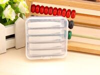 Комплект из 5 штук мини-наборов для мягких контактных линз - пинцет + присоска JM551