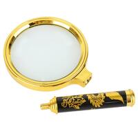 Лупа карманная для чтения Ø60, Ø70, Ø80, Ø90, Ø100мм, увеличение X10-X5