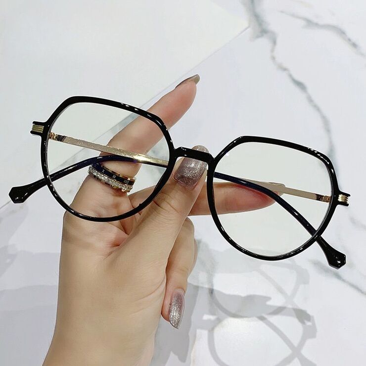 TR90 plastic glasses with blue light and UV protection 9723-3-GT