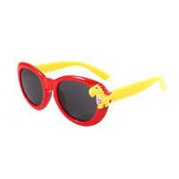 Polarized silicone sunglasses with UV400 protection for kids T22144-OU