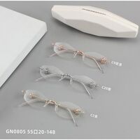 Rimless metal frame MAMO GN0805