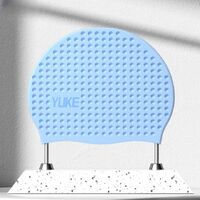 Silicone waterproof swimming cap for adults SC900-YU