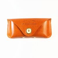 Genuine leather glasses case PGNH023