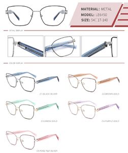 Оправа металлическая с флексом LE6450-DA