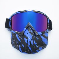 Safety shockproof sports goggles - mask 风镜-鹰嘴面罩转印