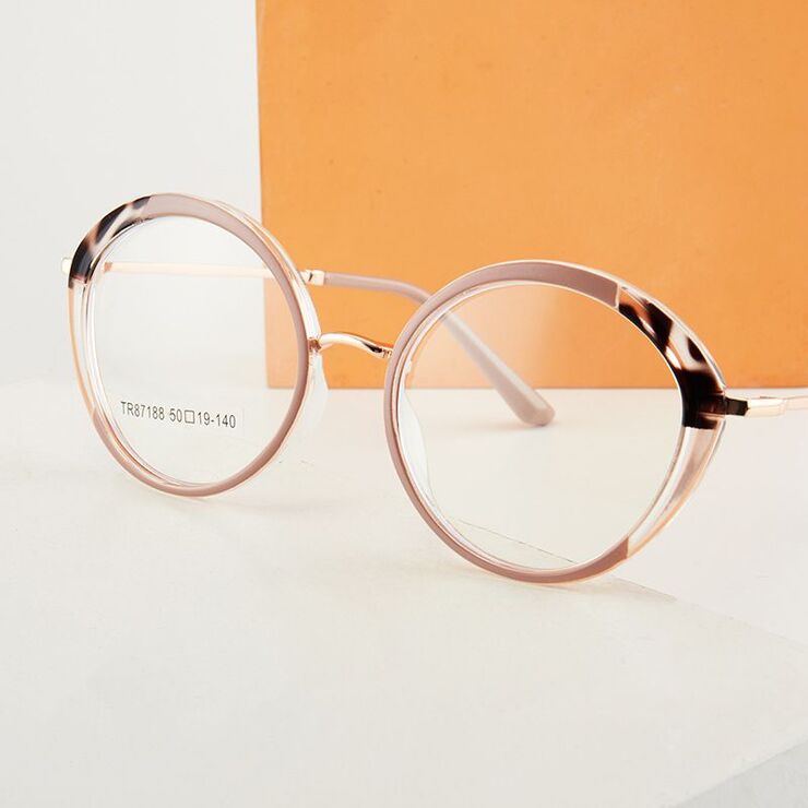 Оправа для очков пластиковая TR90 с защитой от синего света, с флексом FA87188