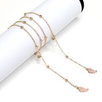 Металлическая нескользящая цепочка, с подвеской в виде крыльев, для очков и масок GL1021-2