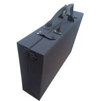 Mobile box (suitcase, trunk, organizer, display case) on wheels for frames and glasses for 32 slots JS-C025