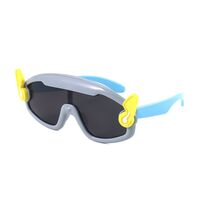 Polarized silicone sunglasses with UV400 protection for kids T22122-OU