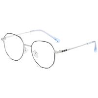 Очки металлические с защитой от синего света 9654-3-GT