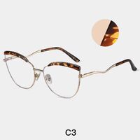 Оправа для очков комбинированная (металл + TR90) с защитой от синего света, с флексом FA87278