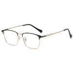 Metal Blue Block glasses with blue light protection FENQI F9686