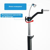 Рабочее место офтальмолога, комбинированный стол с креслом C-190A, столешница 900*500 мм 