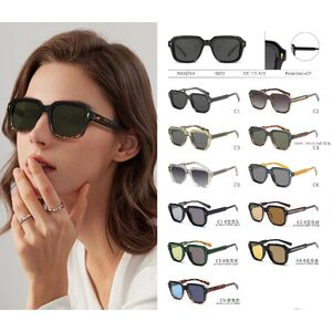 Polarized PC+CP plastic sunglasses with photochromic lenses Rianova R9023