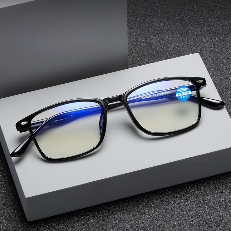 Plastic glasses for reading, with Blue ray cut protection, automatic diopters +1.00-6.00, RMC=62-64, KY806变焦老花