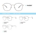Metal women's frame for glasses MW0007
