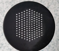 Pinhole perforated lenses