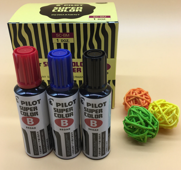 Marker oil quick-drying pen PILOT B-BOARD Pilot for marking various surfaces