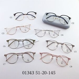 Hybrid frame, metal + TR90, with Blue Block coating SANTA 01343