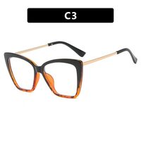 Metal glasses with blue light protection for women 2036-PN