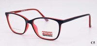 Plastic frames for glasses TR-90 + CA material (flex hinges) FOCUS FCS012