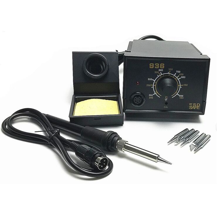 Паяльная станция, электрический паяльник 60 Вт, ESD-936 - картинка 1