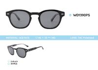 Acetate plastic frames polarized sunglasses WD1390PS