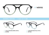 Plastic frames for glasses acetate material WD3132