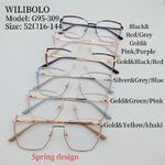 Оправа металлическая ультратонкая женская с флексом Wilibolo G95-309