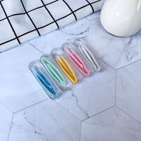 Пинцет пластиковый в индивидуальной упаковке в коробочке 