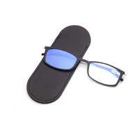 Plastic reading glasses with case 6012-皮套, diopters from +1,00 to +3.50 RMC=62-64